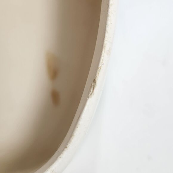 Enesco Baby Head Vase Teddy Bear Pink 1960 Big Eyes Porcelain Planter Kitsch VTG - Picture 10 of 10